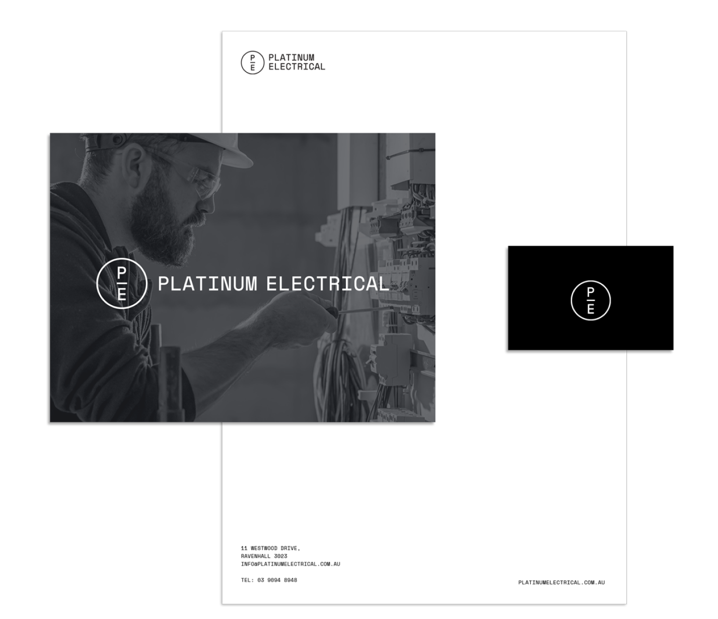 Platinum Electric branding guide